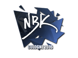 Samolepka (NBK- ESL Cologne 2016)