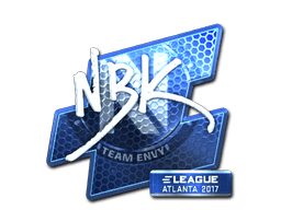 Klistermærke (NBK- folie Atlanta 2017)