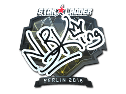 Klistermærke (NBK- folie Berlin 2019)
