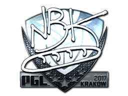 Klistermærke (NBK- folie Krakow 2017)