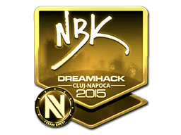 Samolepka (NBK- zlatá Kluž 2015)