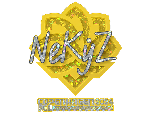 Klistermærke (NEKiZ glitter Copenhagen 2024)