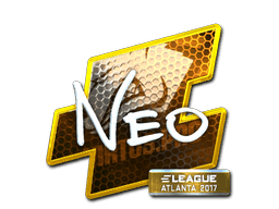 Klistermærke (NEO folie Atlanta 2017)