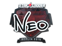 Klistermærke (NEO folie Berlin 2019)
