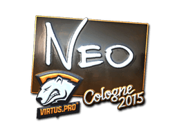 Klistermærke (NEO folie Cologne 2015)