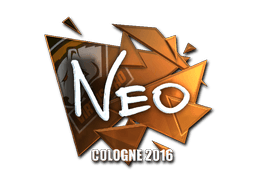 Klistermærke (NEO folie Cologne 2016)