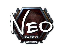 Klistermærke (NEO folie London 2018)