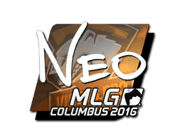 Klistermærke (NEO folie MLG Columbus 2016)