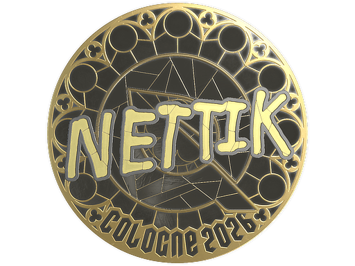 Samolepka (nettik zlatá IEM Cologne 2026)