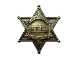 Klistermærke (New Sheriff folie)