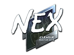 Klistermærke (nex folie Boston 2018)