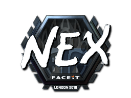 Klistermærke (nex folie London 2018)