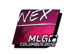 Klistermærke (nex folie MLG Columbus 2016)