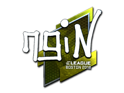 Klistermærke (ngiN folie Boston 2018)