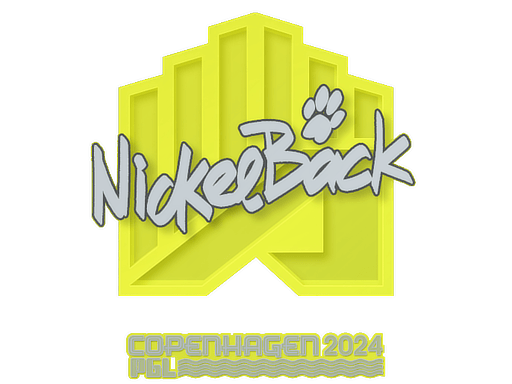 Samolepka (NickelBack PGL Copenhagen 2024)