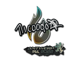 Klistermærke (nicoodoz Antwerp 2022)