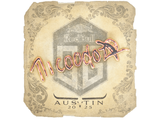 Klistermærke (nicoodoz Austin 2025)