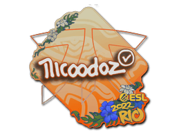 Klistermærke (nicoodoz Rio 2022)