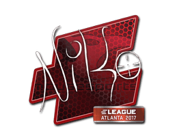 Samolepka (NiKo Atlanta 2017)
