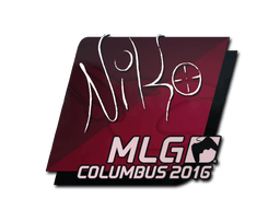 Samolepka (NiKo MLG Columbus 2016)