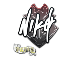 Samolepka (NiKo BLAST.tv Paris 2023)