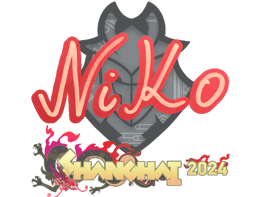 Samolepka (NiKo Perfect World Shanghai 2024)
