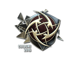 Klistermærke (Ninjas in Pyjamas folie Cologne 2016)