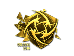 Samolepka (Ninjas in Pyjamas zlatá ESL Cologne 2016)