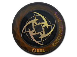 Klistermærke (Ninjas in Pyjamas holo Katowice 2019)