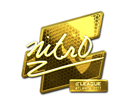 Samolepka (nitr0 zlatá Atlanta 2017)