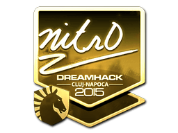 Samolepka (nitr0 zlatá Kluž 2015)