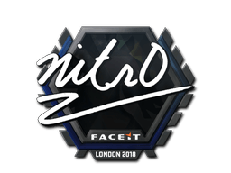Samolepka (nitr0 London 2018)