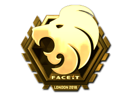 Samolepka (North zlatá London 2018)