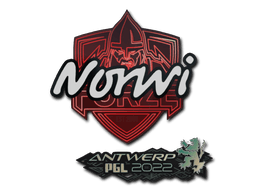 Samolepka (Norwi PGL Antwerp 2022)