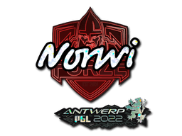 Klistermærke (Norwi glitter Antwerp 2022)