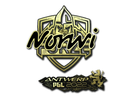 Samolepka (Norwi zlatá PGL Antwerp 2022)
