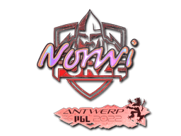 Samolepka (Norwi holografická PGL Antwerp 2022)