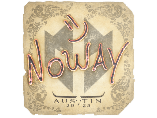 Samolepka (noway BLAST.tv Austin 2025)