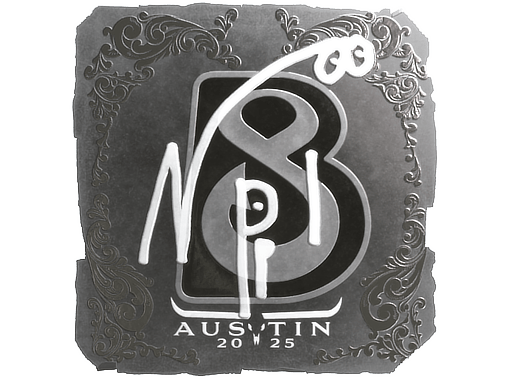 สติกเกอร์ (npl ฟอยล์ Austin 2025)