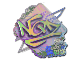 Klistermærke (NQZ holo Rio 2022)