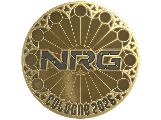 Samolepka (NRG zlatá IEM Cologne 2026)