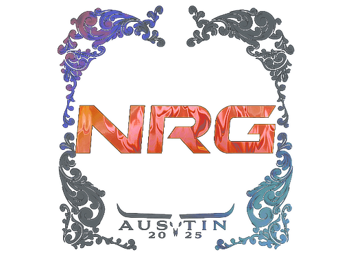 Klistermærke (NRG holo Austin 2025)