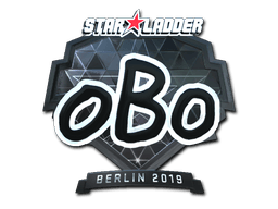 Klistermærke (oBo folie Berlin 2019)