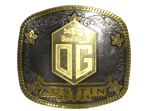Klistermærke (OG guld Austin 2025)