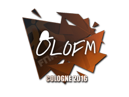 Samolepka (olofmeister ESL Cologne 2016)