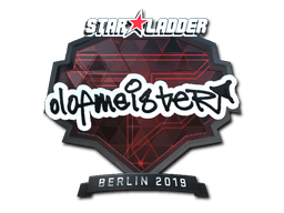 Klistermærke (olofmeister folie Berlin 2019)