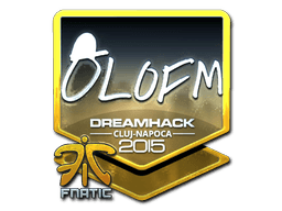 Klistermærke (olofmeister folie Cluj-Napoca 2015)