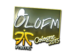 Klistermærke (olofmeister folie Cologne 2015)