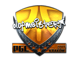 Klistermærke (olofmeister folie Krakow 2017)
