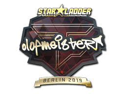 Samolepka (olofmeister zlatá Berlin 2019)